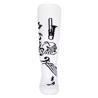 Bawełniane rajstopy New Baby Music białe