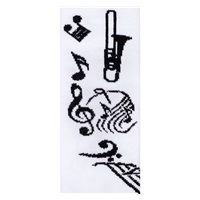 Bawełniane rajstopy New Baby Music białe