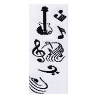 Bawełniane rajstopy New Baby Music białe