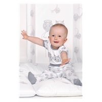 Nadstawka na łóżeczko New Baby Emotions biała 50x70 cm