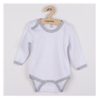 Body bez rękawów New Baby Clouds różowe