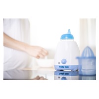 Elektryczny podgrzewacz do butelek z akcesoriami Baby Mix niebieski