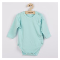 Niemowlęce całorozpinane body New Baby Classic II miętowe