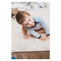 Niemowlęce body New Baby Classic II w granatowe paski