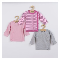 Niemowlęca koszulka New Baby Classic II Dziewczynka 3szt