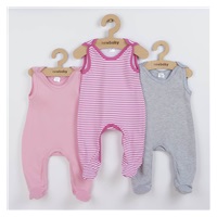 Niemowlęce śpiochy New Baby Classic II Dziewczynka 3szt