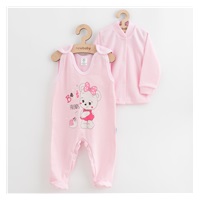 2-częściowy komplet New Baby myszka różowy
