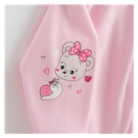 2-częściowy komplet New Baby myszka różowy