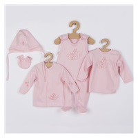 5-częściowy zestaw New Baby Wiewiórki w pudełku różowy