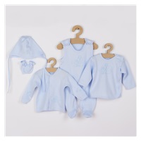 5-częściowy zestaw New Baby Wiewiórki w pudełku niebieski