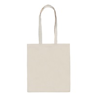 Bawełniana torba na zakupy, naturalna, z nadrukiem New Baby Mandala