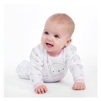 Niemowlęce body New Baby Bears różowe