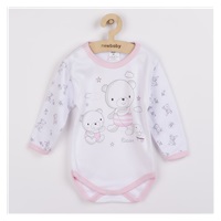 Niemowlęce body New Baby Bears różowe