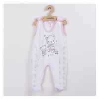 Niemowlęce śpiochy New Baby Bears różowe