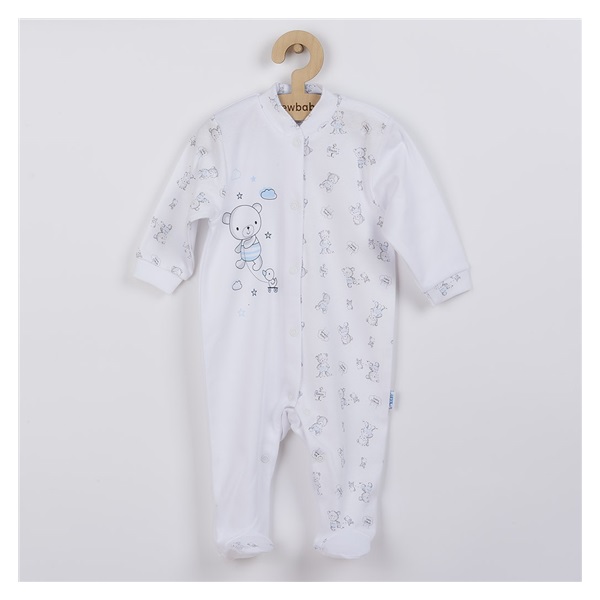 Niemowlęcy pajac New Baby Bears niebieski