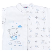 Niemowlęcy pajac New Baby Bears niebieski