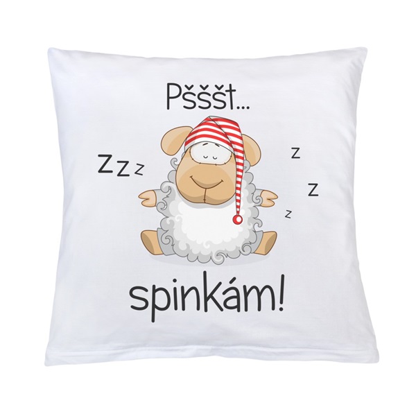 Poduszka z nadrukiem New Baby 40x40 cm