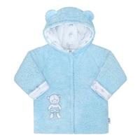 Zimowy kaftanik New Baby Nice Bear niebieski
