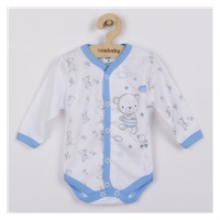 Niemowlęce całorozpinane body New Baby Bears niebieskie