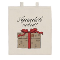 Bawełniana torba na zakupy, naturalna, z nadrukiem New Baby