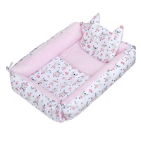 Wielofunkcyjne gniazdko z kołderką dla niemowlaka New Baby króliczek