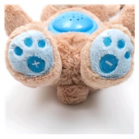 Zabawka przytulanka z projektorem Baby Mix Królik niebieska