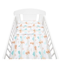 3-częściowy zestaw pościeli New Baby 90/120 mama bear