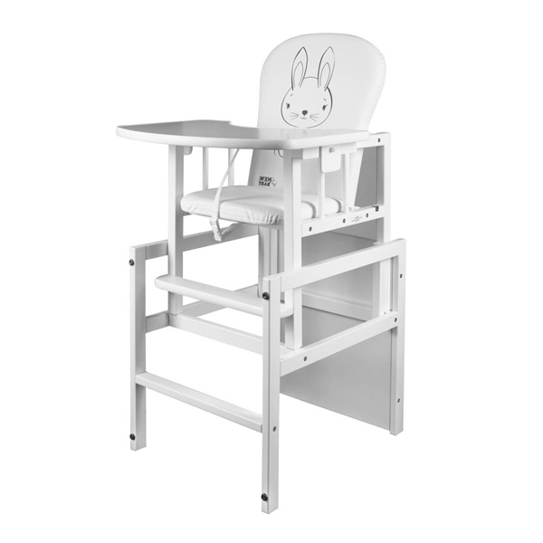 Krzesełko dla dzieci New Baby Króliczek biała