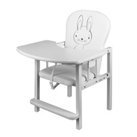 Krzesełko dla dzieci New Baby Króliczek biała