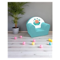 Dziecięcy fotelik z Minky New Baby Lisek miętowy