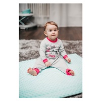 Niemowlęce spodenki dresowe i T-shirt Fit and Happy New Baby