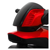 Motocykl na akumulator dla dzieci Baby Mix POLICE czerwony