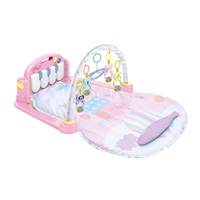 Edukacyjna mata z pianinkiem Baby Mix różowa