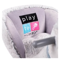 Zabawka na biegunach z melodią i kółkami PlayTo husky