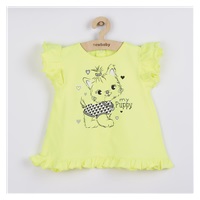 2-częściowy letni dziewczęcy komplet New Baby Puppy