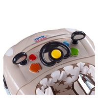 Chodzik z huśtawką i silikonowymi kółkami New Baby Little Racing Car