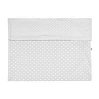 Dziecięcy kocyk z Minki New Baby szary 80x102 cm