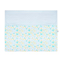 Dziecięcy kocyk z Minki New Baby niebieski 80x102 cm