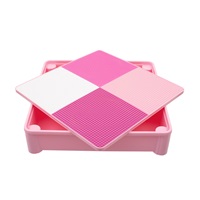 Zestaw krzesełek i stolika NEW BABY różowy