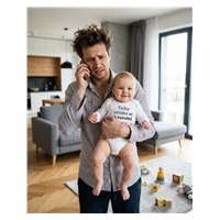 Body z nadrukiem New Baby Halloween