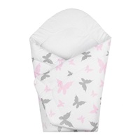 Becik New Baby biały motyle