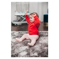 Welurowa bluza z kapturem