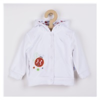 Welurowa bluza z kapturem