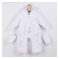Dziecięcy kombinezon New Baby Jeżyk biały