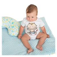 Body z nadrukiem New Baby MADE IN LOVE