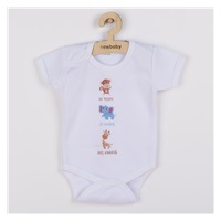 Body z nadrukiem New Baby MADE IN LOVE