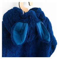 Niemowlęcy zimowy pajac New Baby Penguin ciemno niebieski