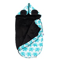 Luksusowy śpiworek New Baby Słoniki