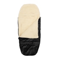 Śpiwór do wózka NEW BABY 3w1 z z owczego runa czarny