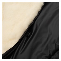 Śpiwór do wózka NEW BABY 3w1 z z owczego runa czarny